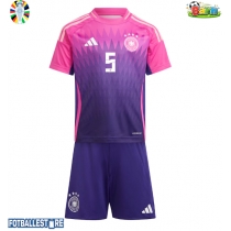 Tyskland Pascal Gross #5 Bortedraktsett Barn EM 2024 Kortermet (+ Korte bukser)